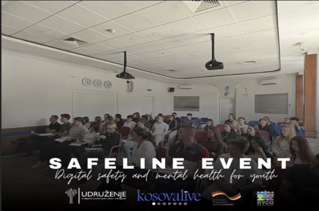 SAFEline Workshop in Sarajevo Brought Young People Together Around Mental Health and Digital Safety