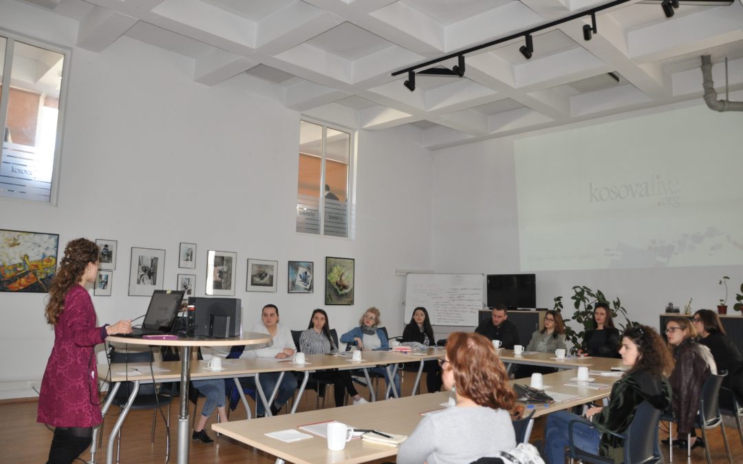 The second training with the participants of the “Womedia” project