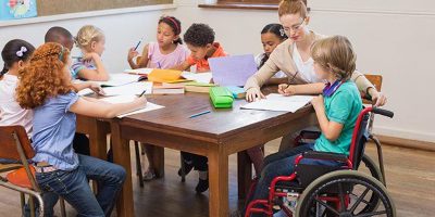 Children with special needs are where they belong: together with the other pupils