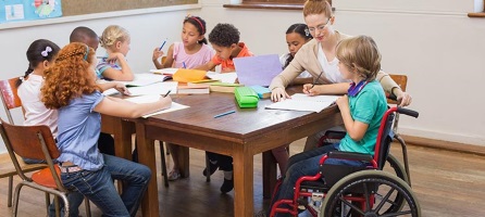Children with special needs are where they belong: together with the other pupils