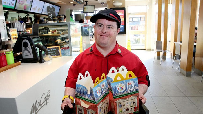 Integration of people with Down Syndrome achieved through employment