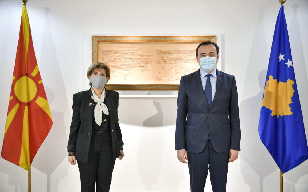 Maqedonia e Veriut është shtet fqinj mik dhe partner strategjik i Republikës së Kosovës