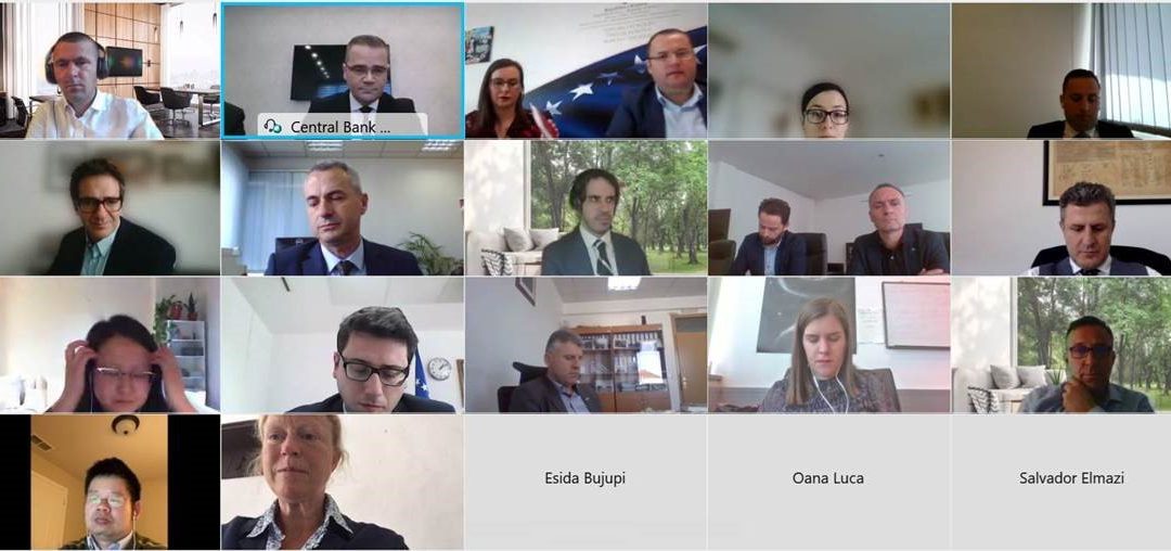 Drejtuesit e BQK-së në takimet pranverore virtuale të BB-së dhe FMN-së