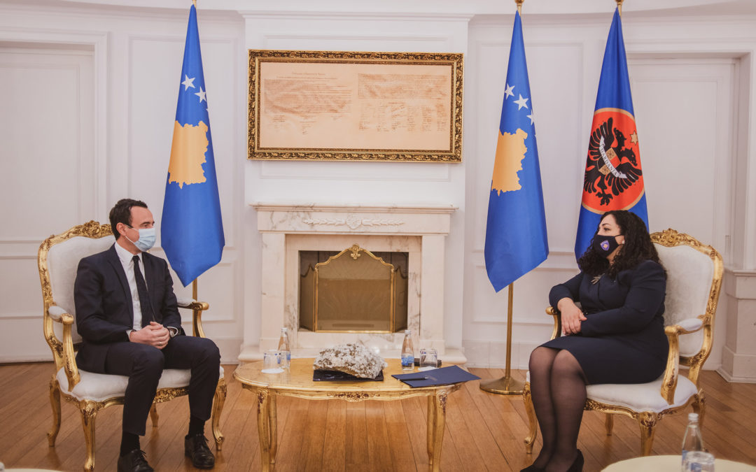 Osmani-Kurti në takimin e parë koordinues ndërinstitucional për politikë të jashtme dhe mbrojtje