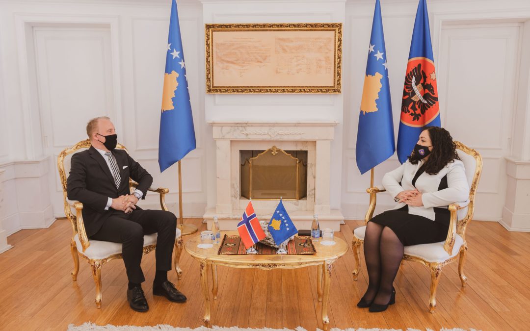 Osmani- Grondahl: Bashkëpunim mes Kosovës dhe Norvegjisë në fushën e energjisë dhe turizmit