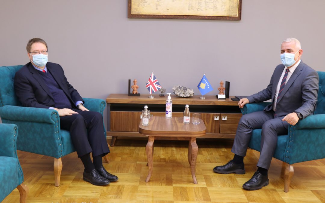 Gatishmëri e Qeverisë britanike në ndihmë Kosovës në fushën e sundimit të rendit e ligjit