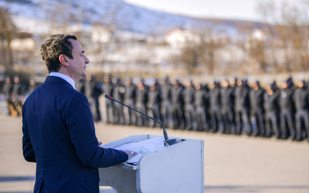 Kryeministri Kurti uron Njësinë Speciale Intervenuese në 15-vjetorin e themelimit