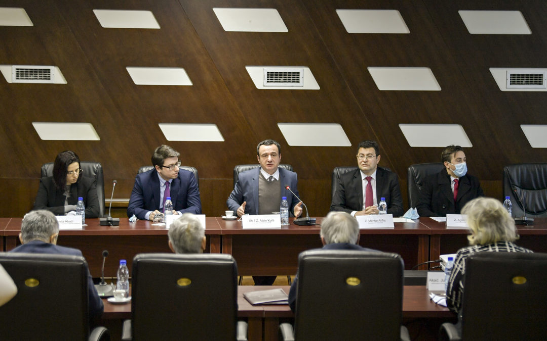 Kurti: Mirënjohës për kontributin dhe rolin historik, kulturor, politik e akademik të anëtarëve të AShAK