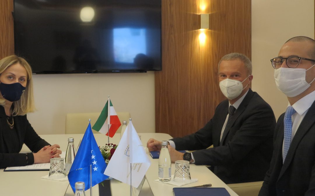 Nimani-Riu: Bashkëpunimi në fushën e sundimit të ligjit mes Kosovës dhe Italisë të forcohet edhe më tutje