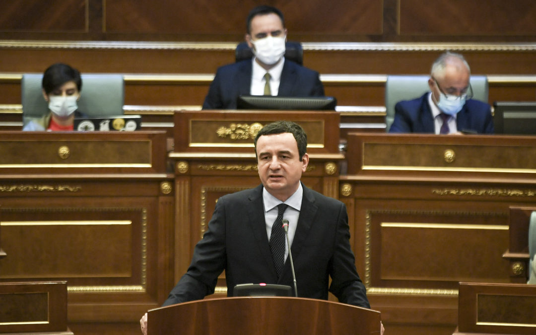 Kurti: Projektligji për financimin e subjekteve politike rritë besimin në zgjedhje të lira e demokratike