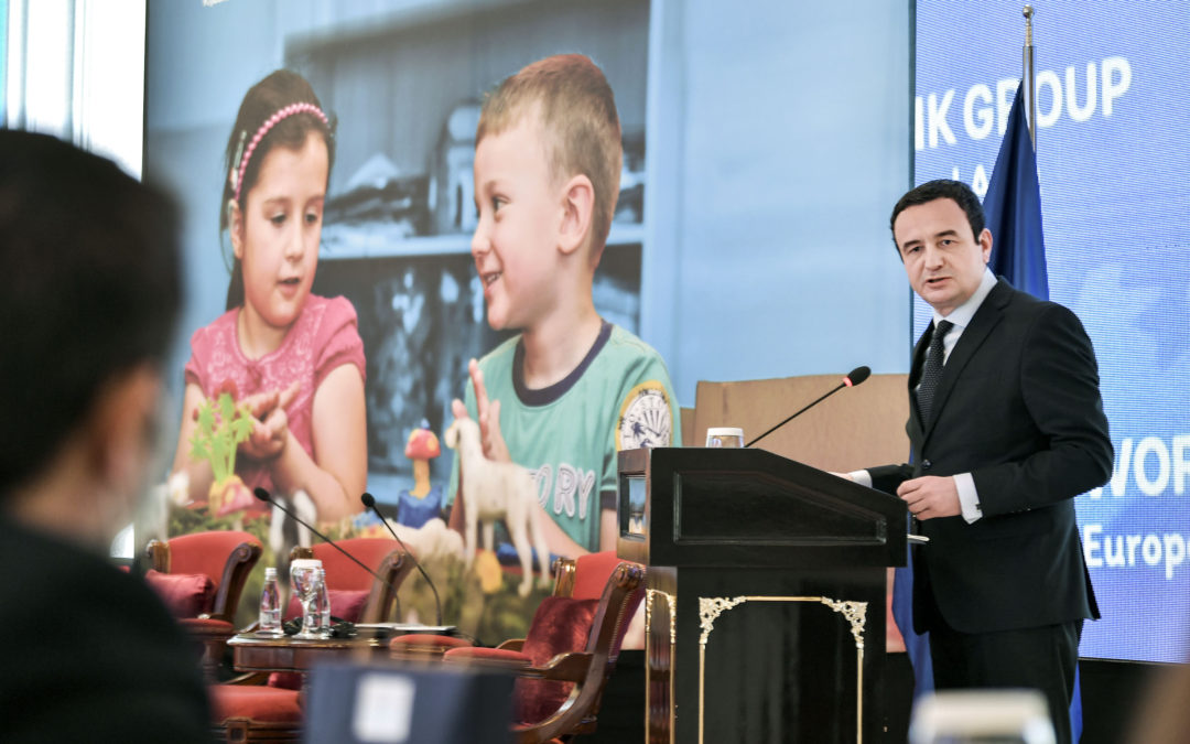 Kryeministri Kurti: Prioritet mbetet rritja e qasjes në edukim cilësor për çdo fëmijë