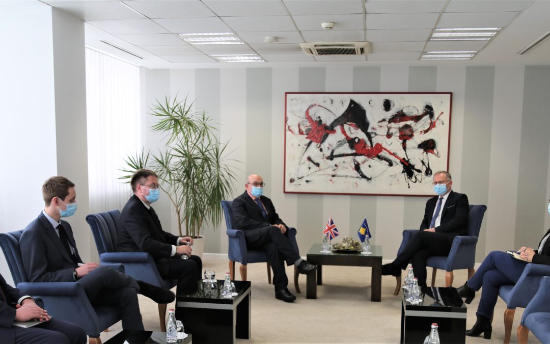 Bislimi- Peach: Mbretëria e Bashkuar mbështetje për Kosovën në procesin e dialogut