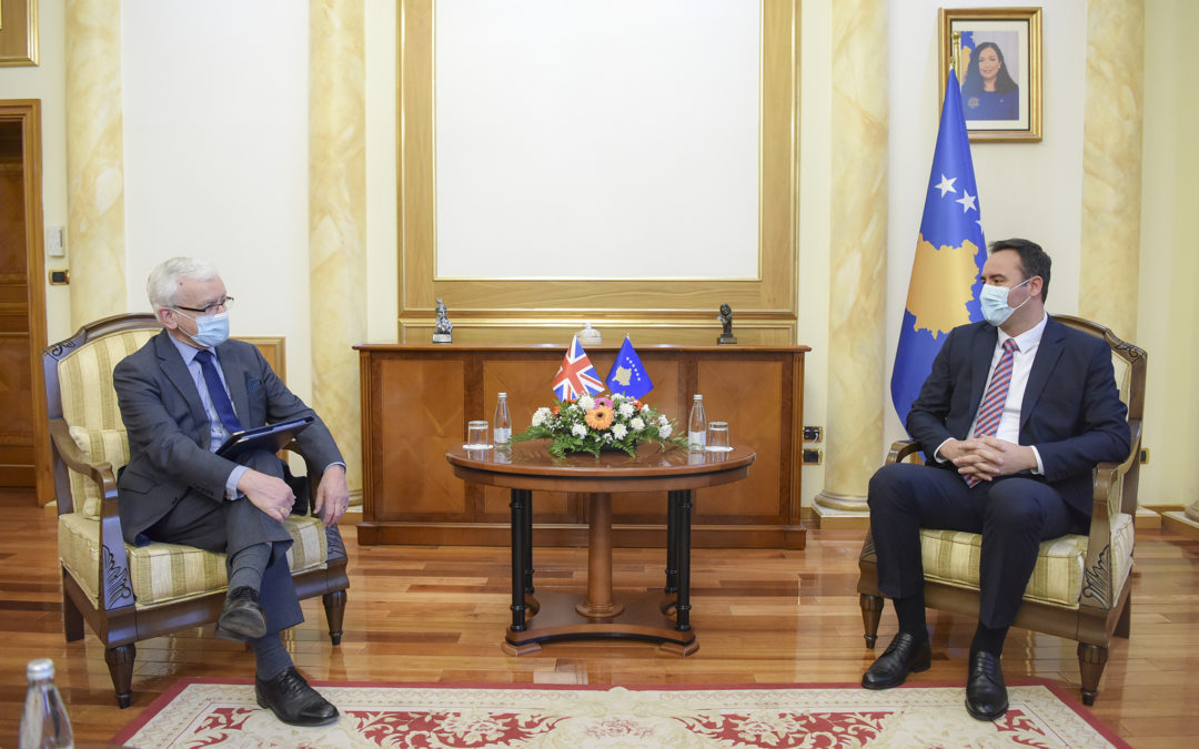 Konjufca- Vickers: Konfirmohet vazhdimi i mbështetjes së Mbretërisë së Bashkuar për Kosovën