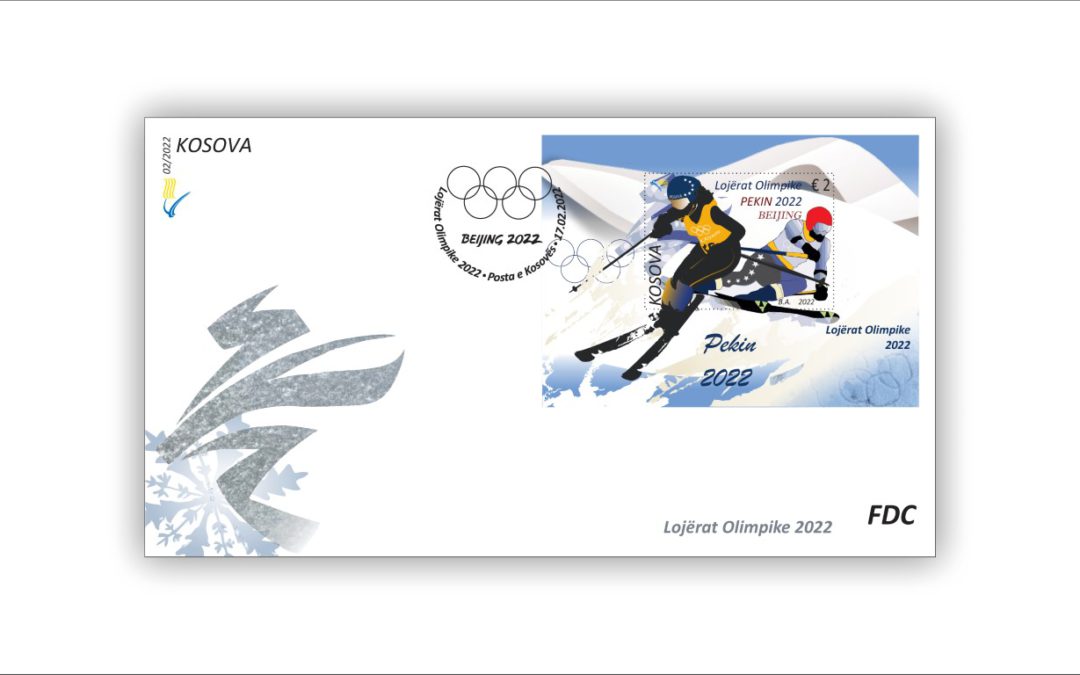 Posta e Kosovës lëshon në qarkullim pullat postare “Lojërat Olimpike 2022”