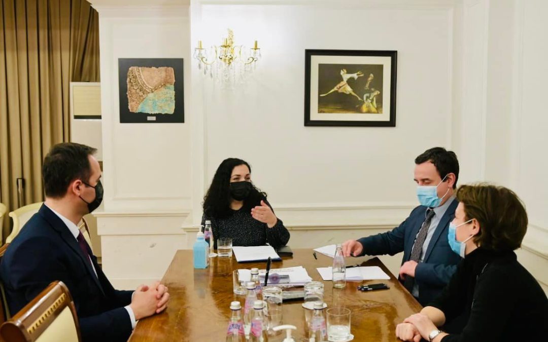 Osmani, Kurti, Konjufca, Gërvalla diskutojnë për fuqizimin ndërkombëtar të shtetësisë dhe angazhimin në dialog