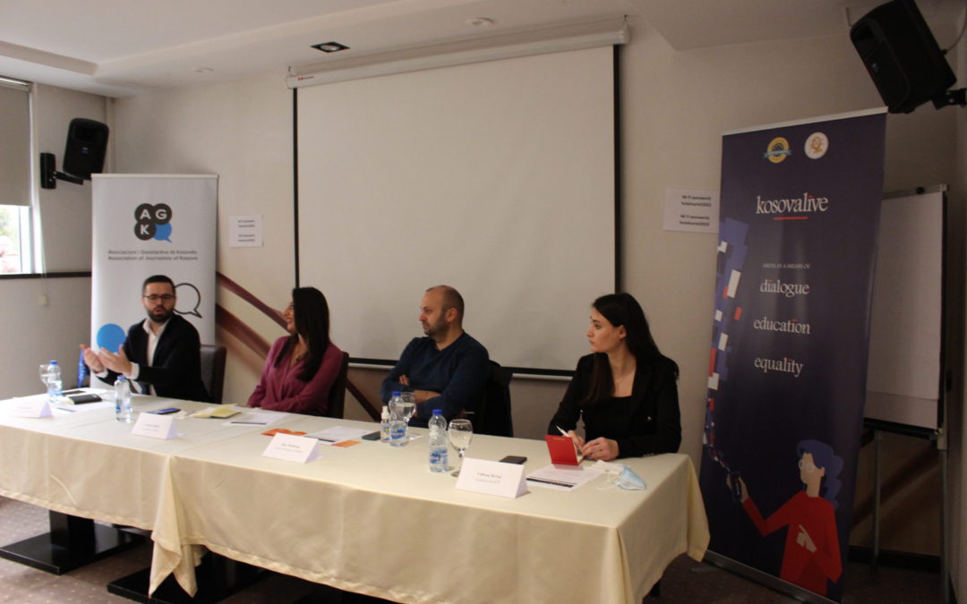 The roundtable discussion “The position of journalists in the newsroom, professional ethics and the level of censorship now in the face of technological changes” was held