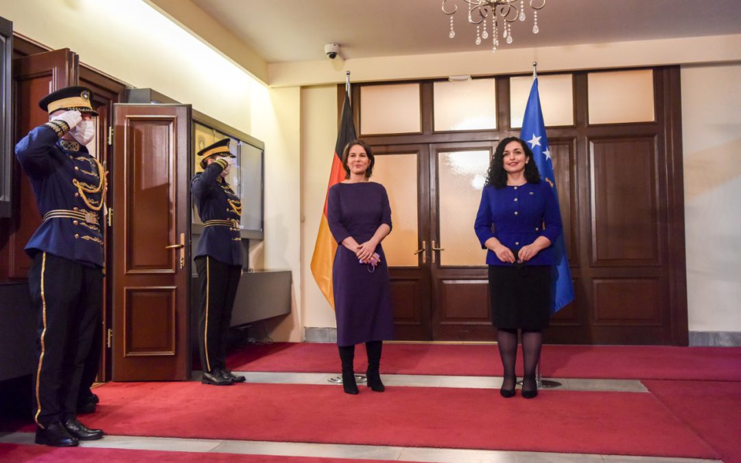 Osmani- Baerbock: Kosova e konsideron Gjermaninë si një forcë lëvizëse për integrimin euroatlantik të saj dhe rajonit