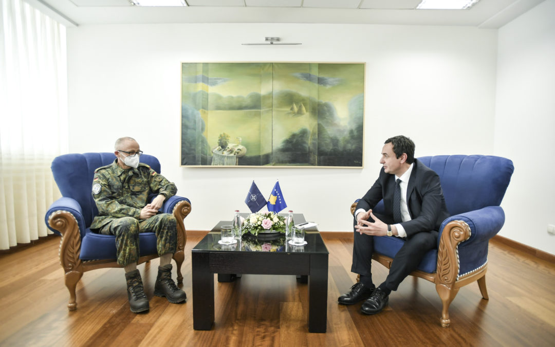 Kurti- gjeneral Rüter: Paqja e qëndrueshme, stabiliteti afatgjatë dhe siguria për të gjithë janë të domosdoshme