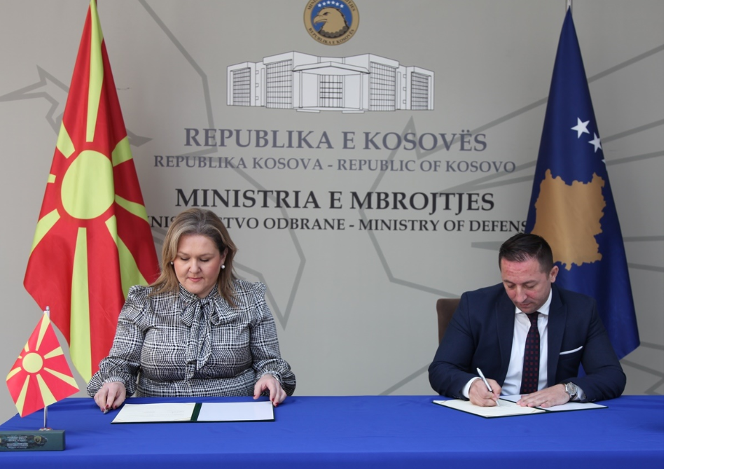 Mehaj dhe Petrovska, nënshkruan memorandum bashkëpunimI në fushat e mbrojtjes dhe sigurisë