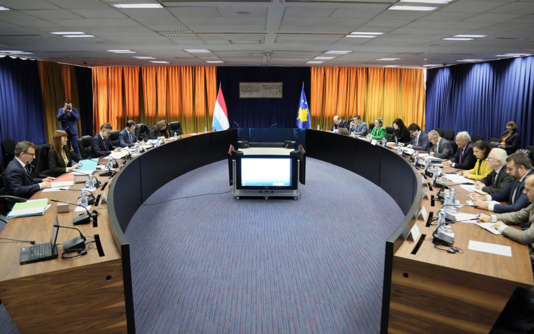 Komisioni i partneritetit të nivelit të lartë shqyrton progresin e mbështetjes së Luksemburgut në Kosovë