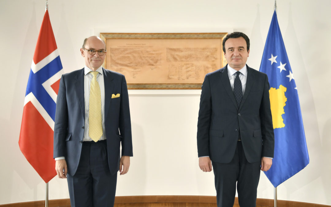 Kurti dhe Bjørnstad bisedojnë për menaxhimin e krizës energjetike dhe masat e ndërmarra deri tani