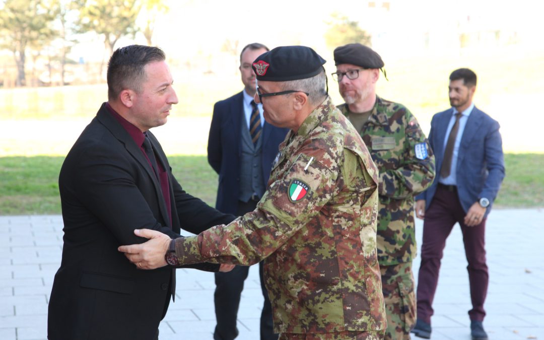 Mehaj falënderon gjeneralin Ristuccia, shpreh mirënjohje të lartë për kontributin e KFOR-it në shërbim të sigurisë