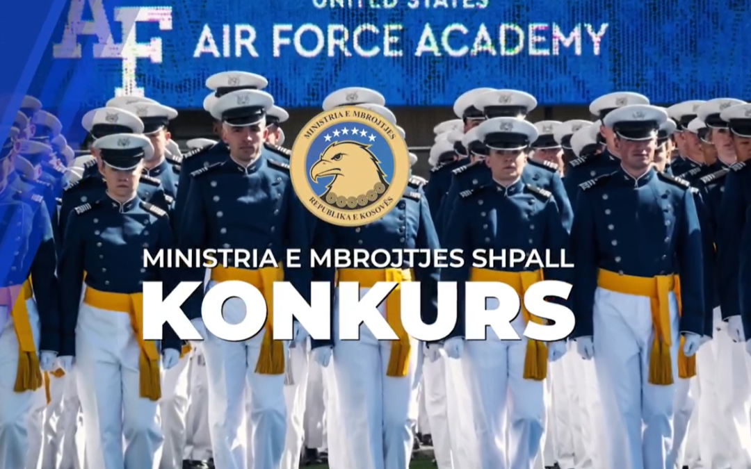 Ministria e Mbrojtjes e Kosovës fton të rinj të aplokojnë për studime në Akademinë e Forcave Ajrore të SHBA-së