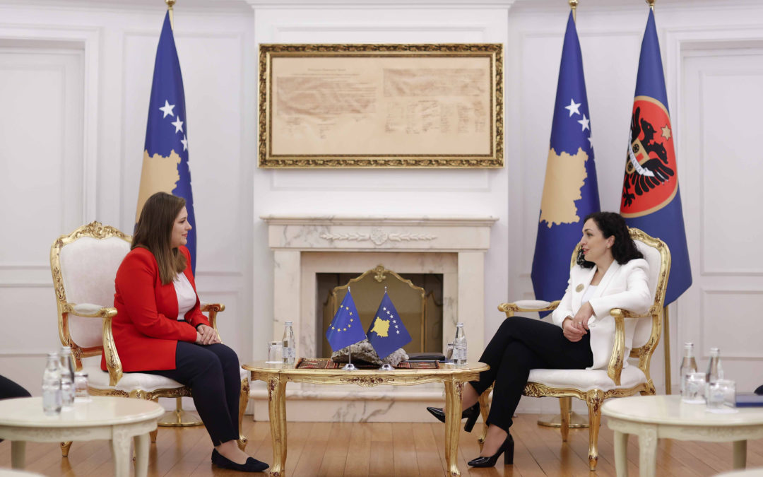 Presidentja Osmani me delegacionin gjerman diskuton për procesin e dialogut me Serbinë