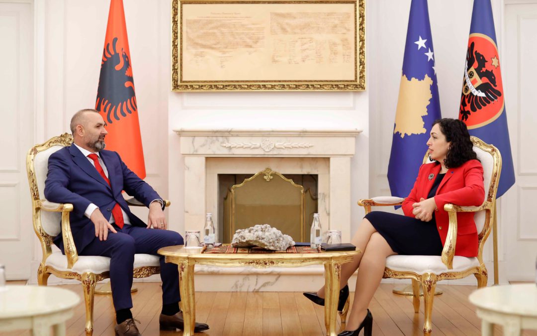 Osmani- Manja: Gatishmëri për ta intensifikuar edhe mëtej bashkëpunimin në fushën e drejtësisë dhe sundimit të ligjit