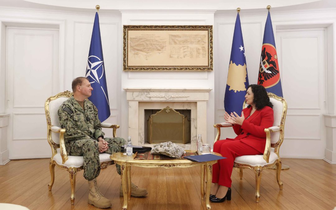 Osmani vlerëson angazhimin e shtuar të KFOR-it dhe NATO-s, në rritjen e sigurisë përgjatë kufirit Kosovë-Serbi