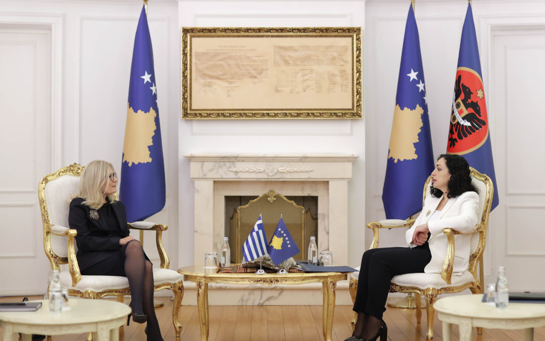 Osmani takon ambasadorët e Norvegjisë, Greqisë, Luksemburgut, pret mbështetjen për anëtarësimin në KE
