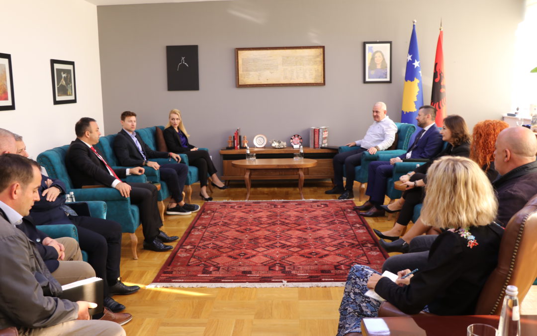 Sveçla me delegacionin nga Shqipëria do të vazhdojnë bashkëpunimin në avancimin e sigurisë