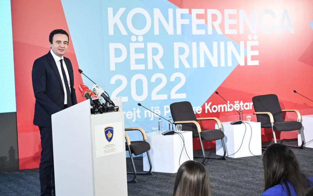Kurti: Rinia, pjesë aktive e kontribuuese drejt ndryshimeve progresiste në vendin tonë