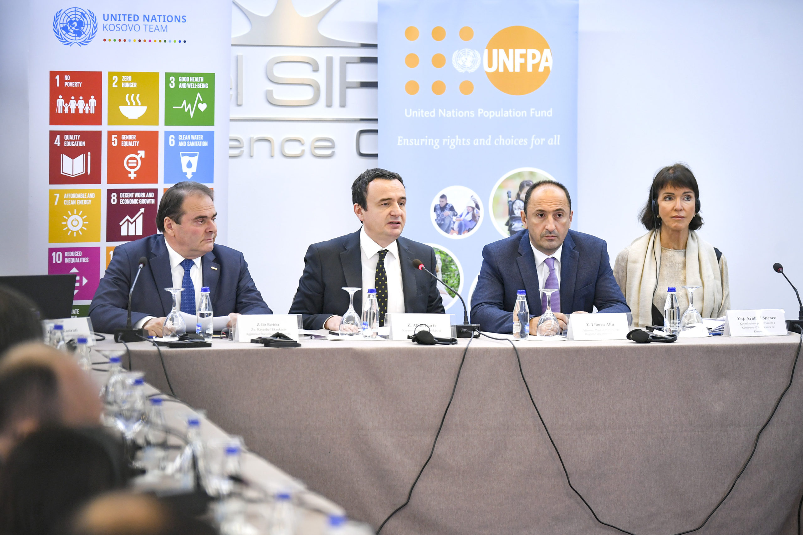 Albin Kurti konferencën hapëse të Javës së Regjistrimit të Popullsisë,