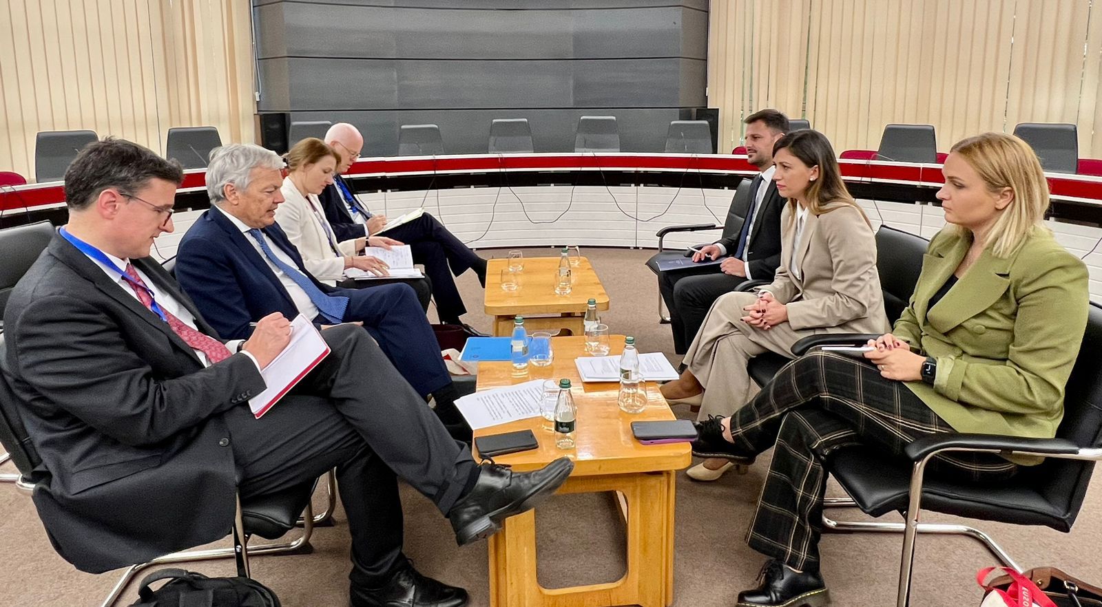 Albulena Haxhiu-Didier Reynders