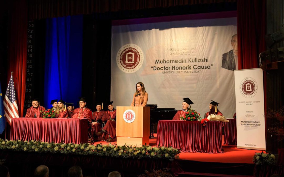MAShTI: Shënohet 11 vjetori i Universitetit “Haxhi Zeka” në Pejë