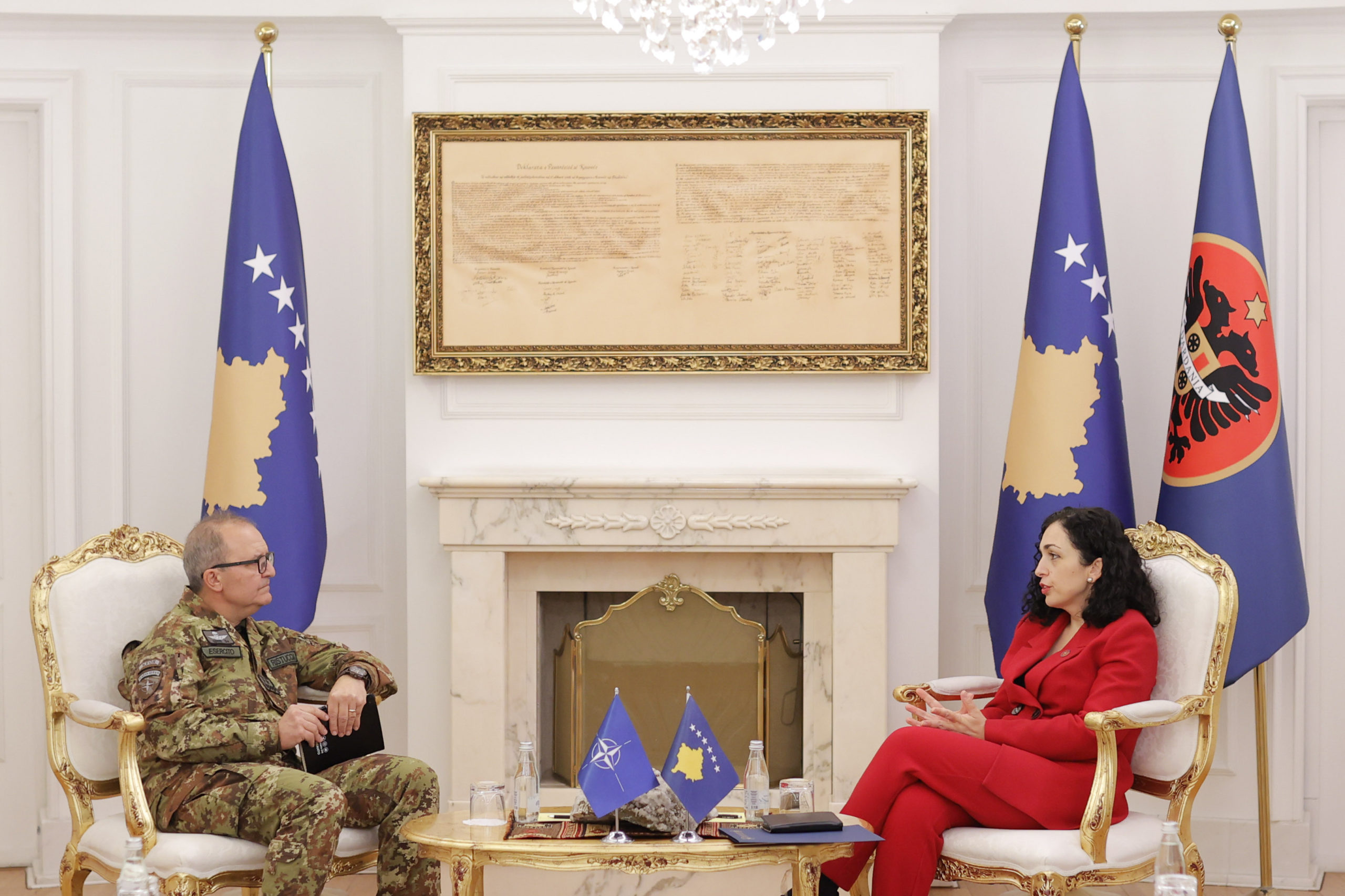 Vjosa Osmani-Angelo Michele Ristuccia