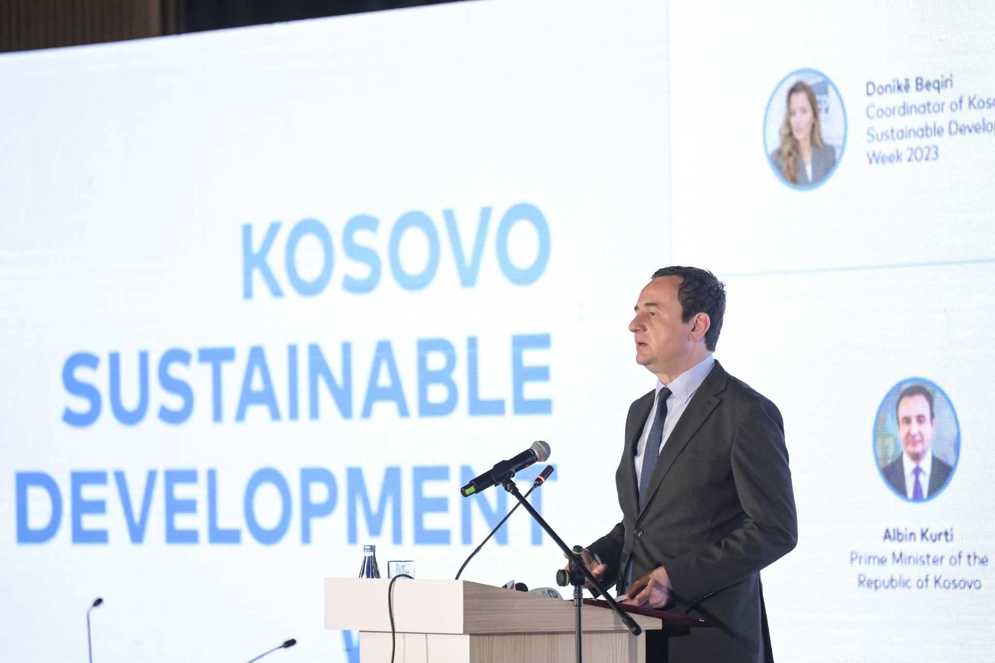 Kurti: Koncepti i qëndrueshmërisë është në qendër të politikave, strategjive e ligjeve tona