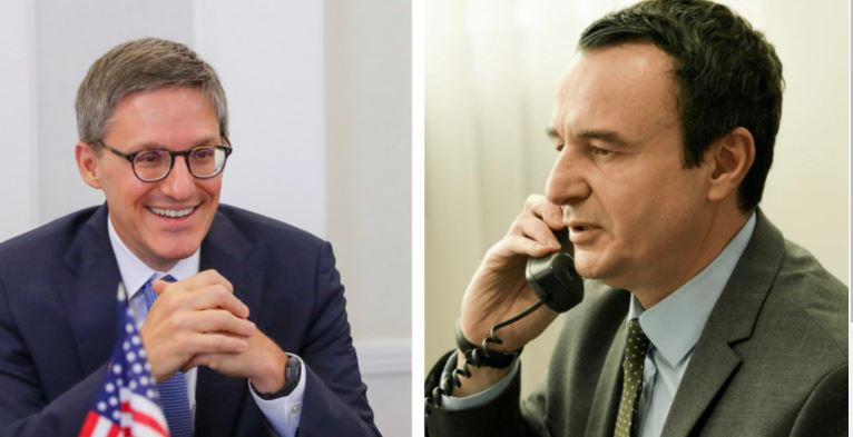 Kurti dhe Chollet bisedojnë për procesin e dialogut mes Kosovës dhe Serbisë dhe situatën në komunat në veri