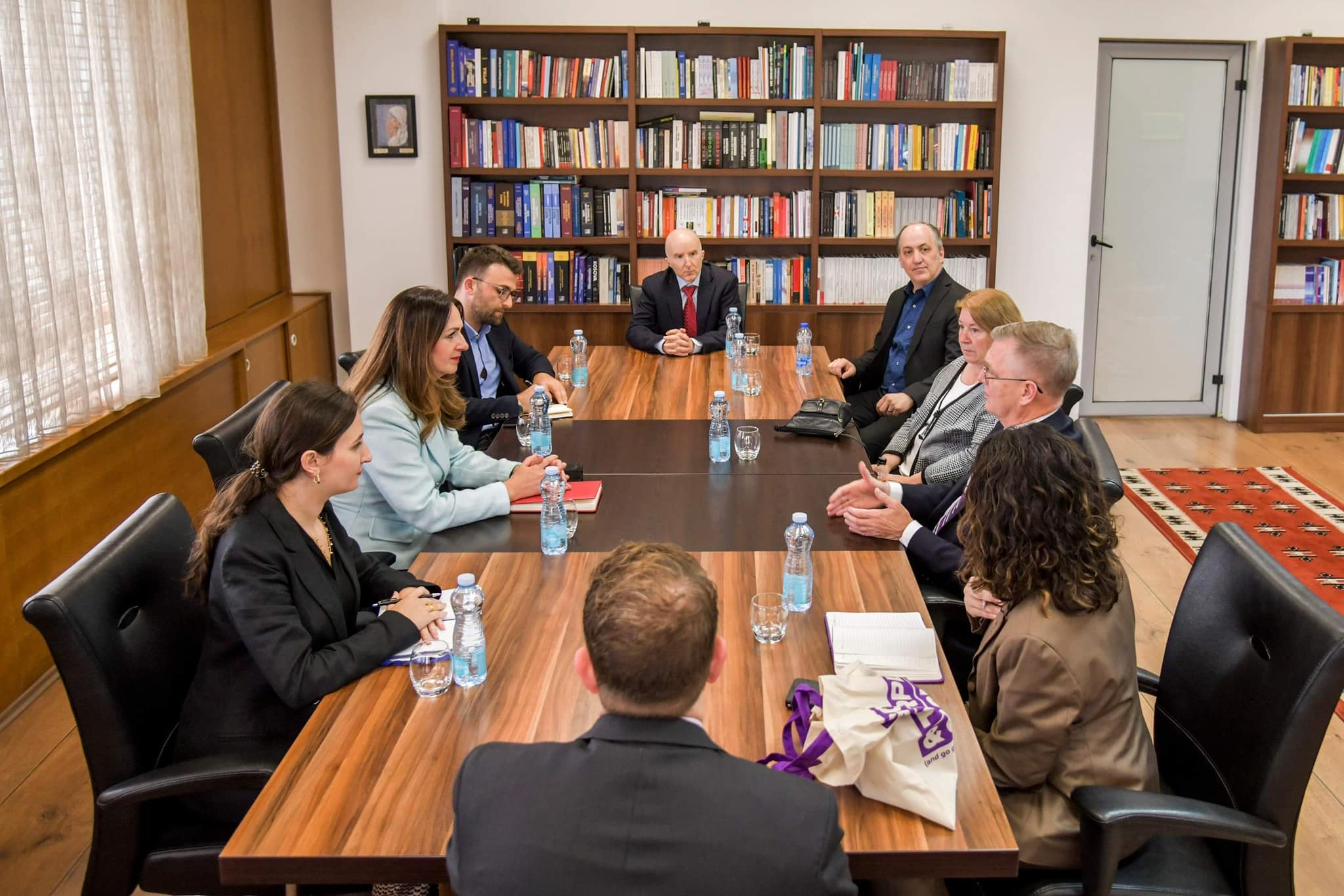 Nagavci pret delegacionin nga Universiteti i IOWA-s Veriore, mbështesin studentët nga Kosova