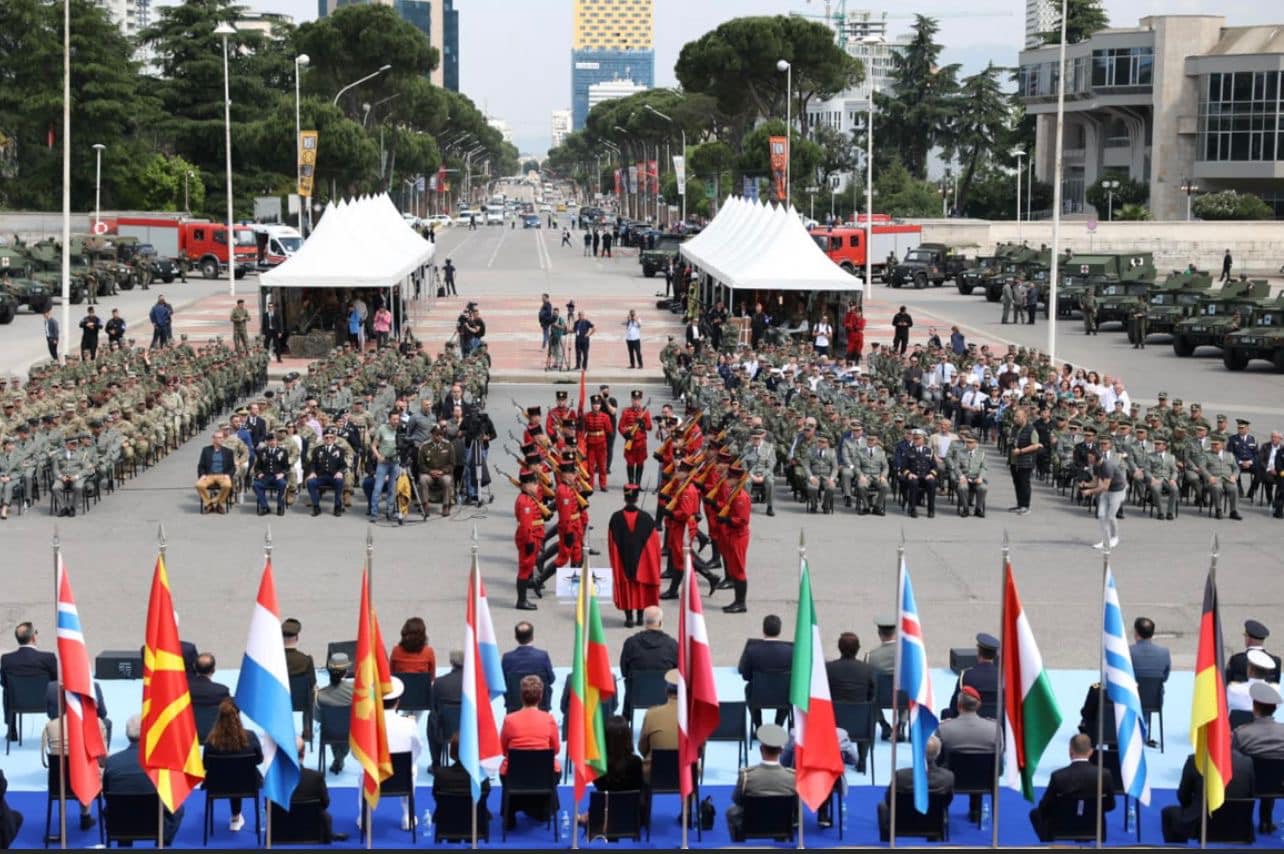 Komandanti i FSK-së, Jashari merr pjesë në ceremoninë hapëse të “Defender Europe 2023” në Tiranë