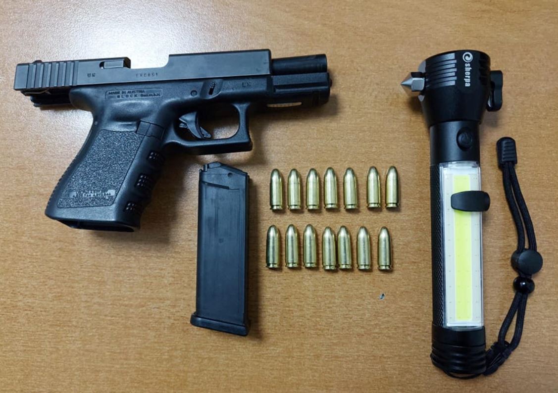 Policia: Sekuestrohet një revole dhe municone, në afërsi të rrotullimit në Çagllavicë