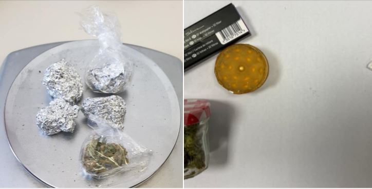 Policia sekuestron substancë narkotike dhe arreston katër persona