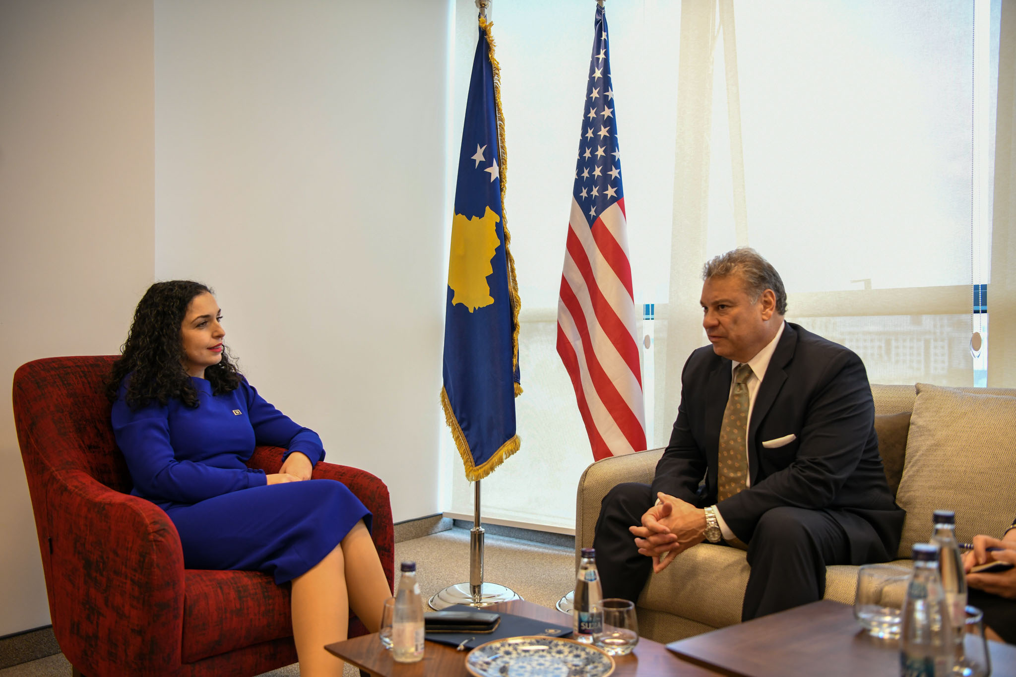 Osmani- Escobar: Kosova është pajtuar me zbatimin e marrëveshjeve të arritura në Bruksel dhe Ohër, si tërësi dhe pa parakushte