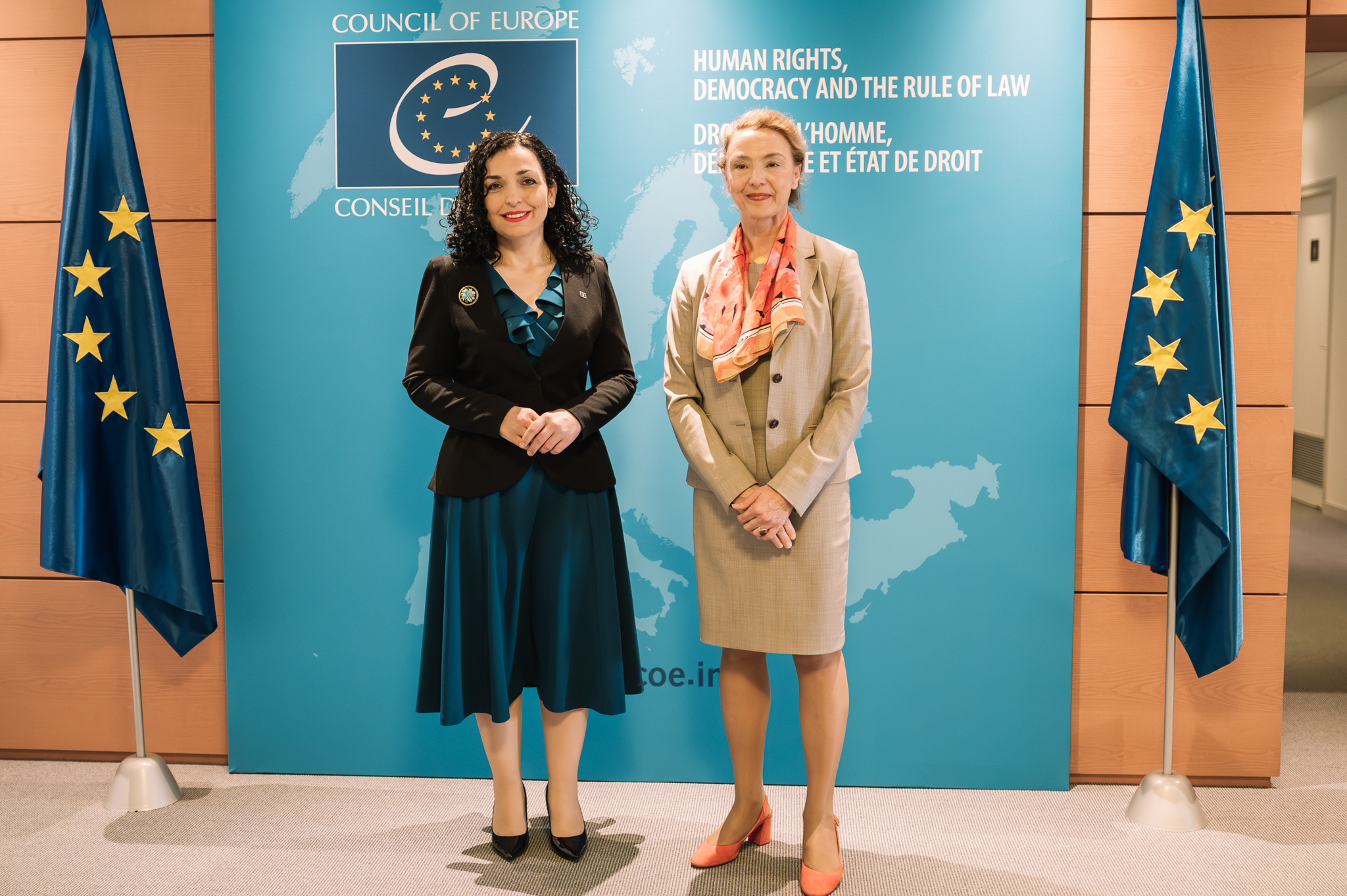 Presidentja Osmani takon sekretaren e përgjithshme të KE-së, Burić: Kosova është mishërim i vlerave që përfaqëson KE