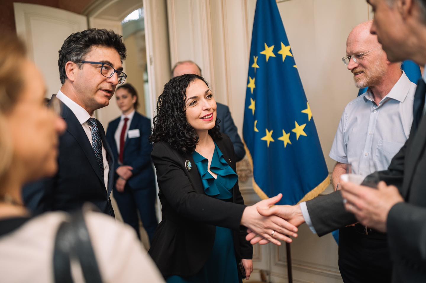 Presidentja Osmani takon përfaqësuesit e përhershëm të Këshillit të Evropës