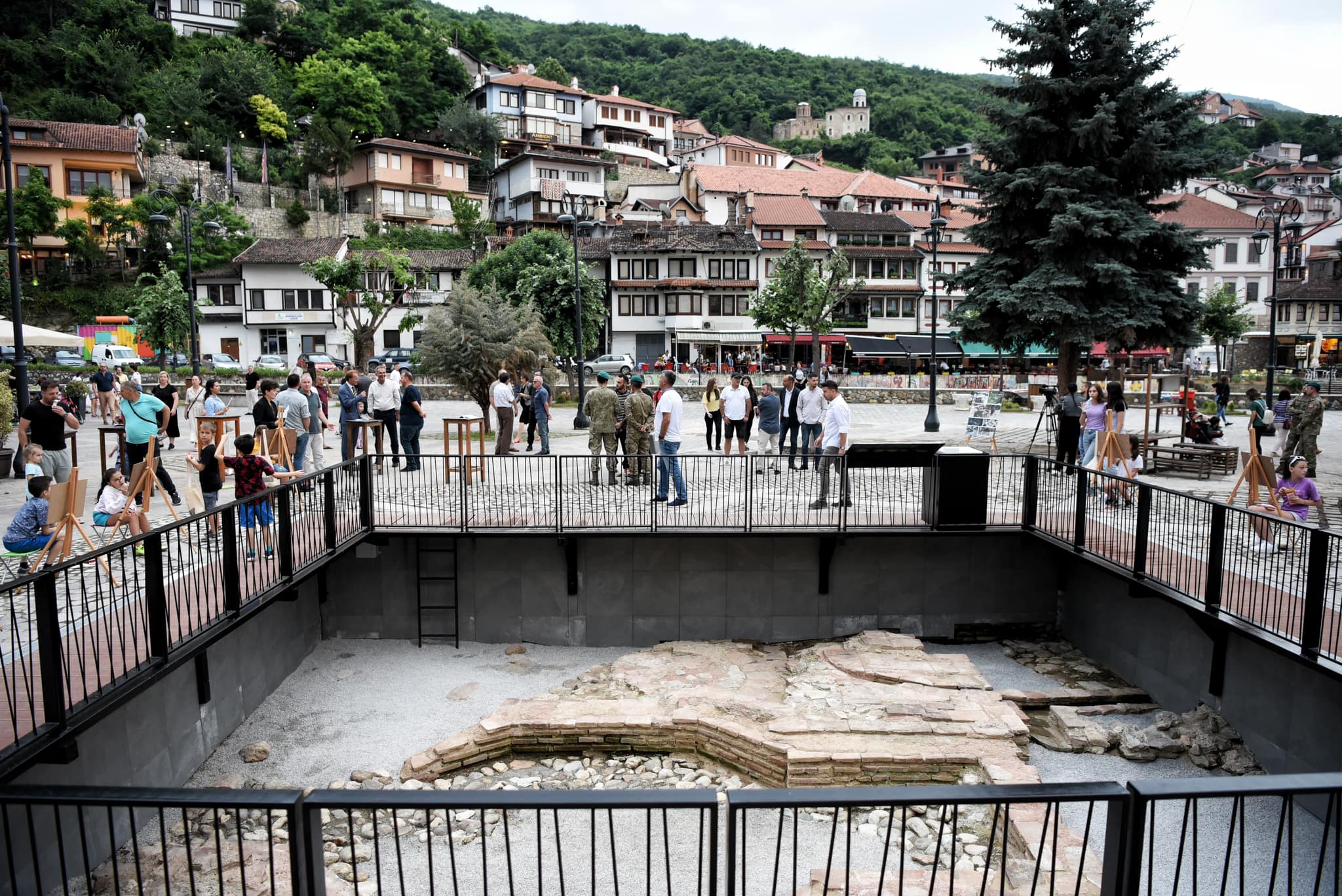 MKRS: Përurohet lokaliteti arkeologjik në qendër të Prizrenit