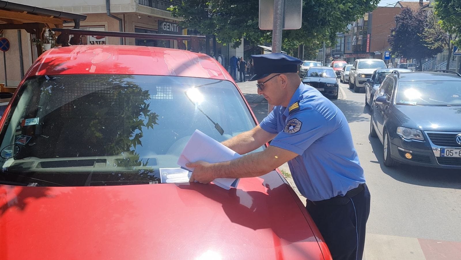 Policia: Fushatë sensibilizuese ‘’Mos parko’’