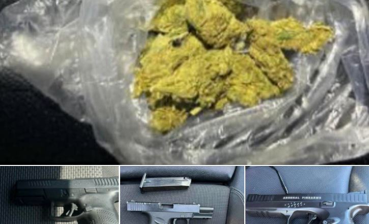 Policia sekuestron tri armë dhe një sasi narkotikësh në Prishtinë