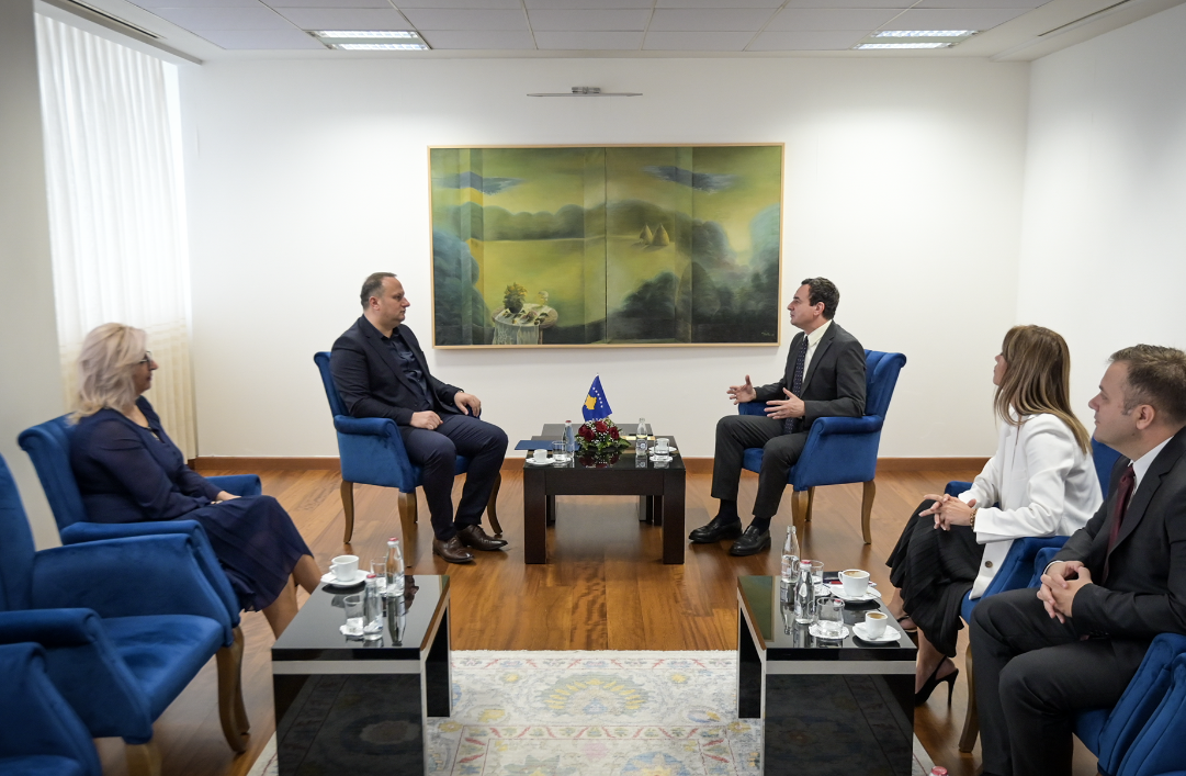 Kryeministri Kurti me kryesuesin e KGjK-së, Zogaj dakordohen për bashkëpunim rreth reformës në drejtësi